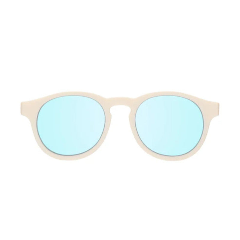 Mirrored Lenses Keyhole Sunglasses