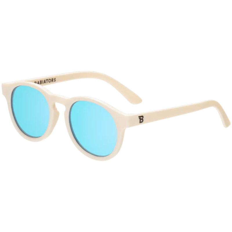 Mirrored Lenses Keyhole Sunglasses