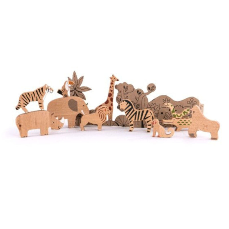 Wild Animal Figures Box Set