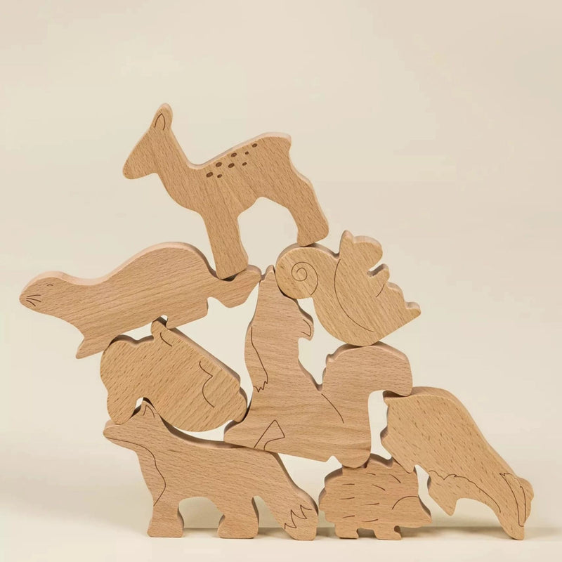 Wooden Balance Puzzle - Forest