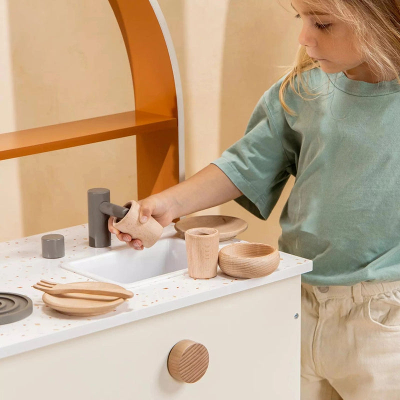 Wooden Dinnerware Playset