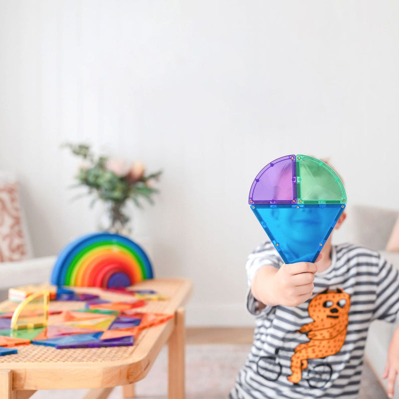 Magnetic Tiles Rainbow - Shape Expansion Pack 36 pcs