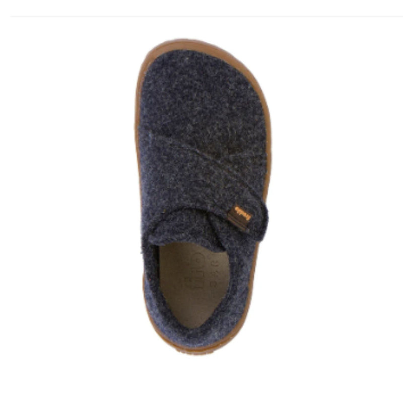 Barefoot Wooly Kid's Slippers - Extra Grip Outsole