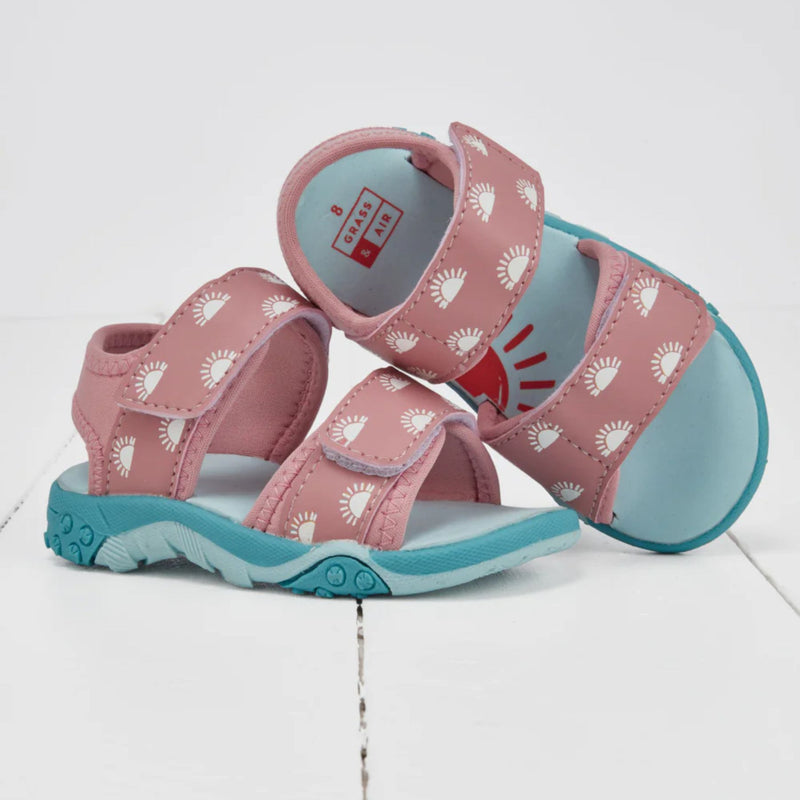 Colour-Changing Sandals Rose