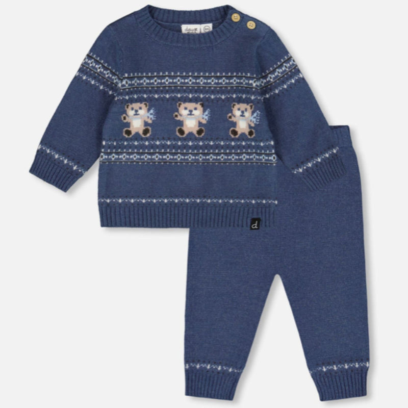 Knitted Sweater + Pant Set