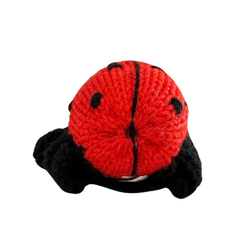 Organic Cotton Finger Puppet - Ladybug