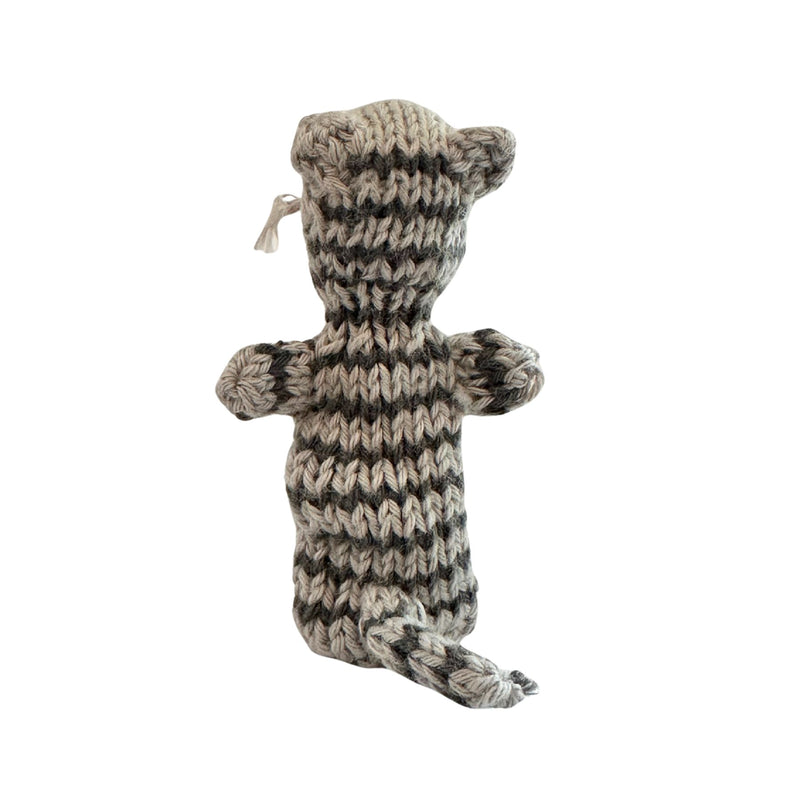Organic Cotton Finger Puppet - Cat