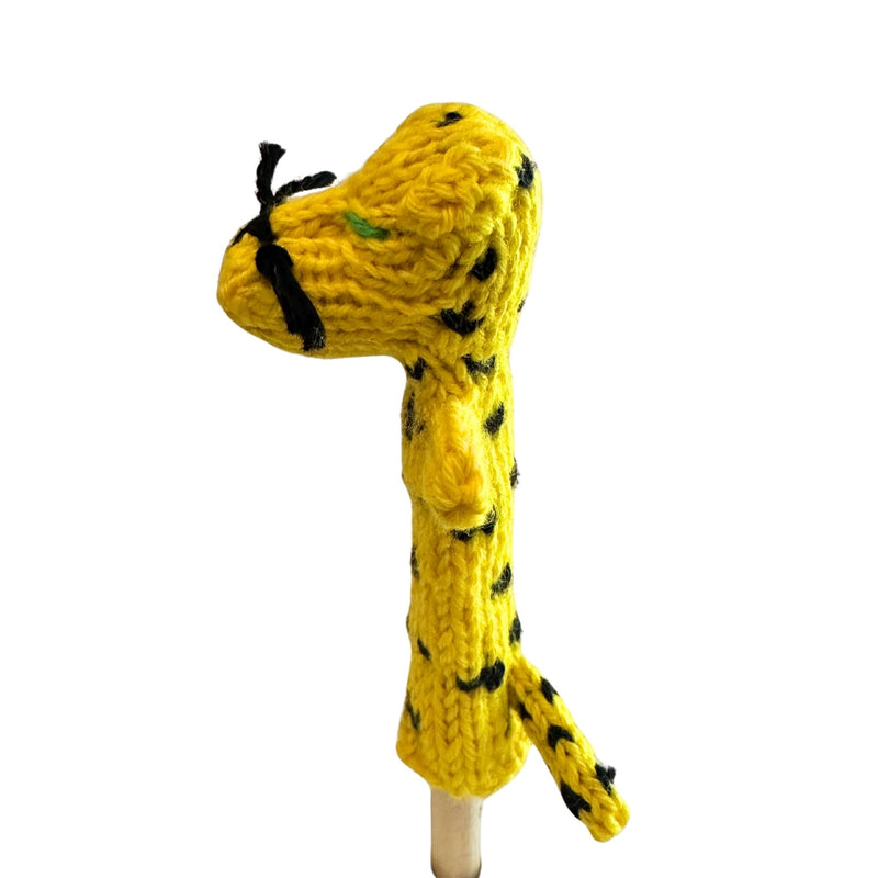 Organic Cotton Finger Puppet - Jaquar