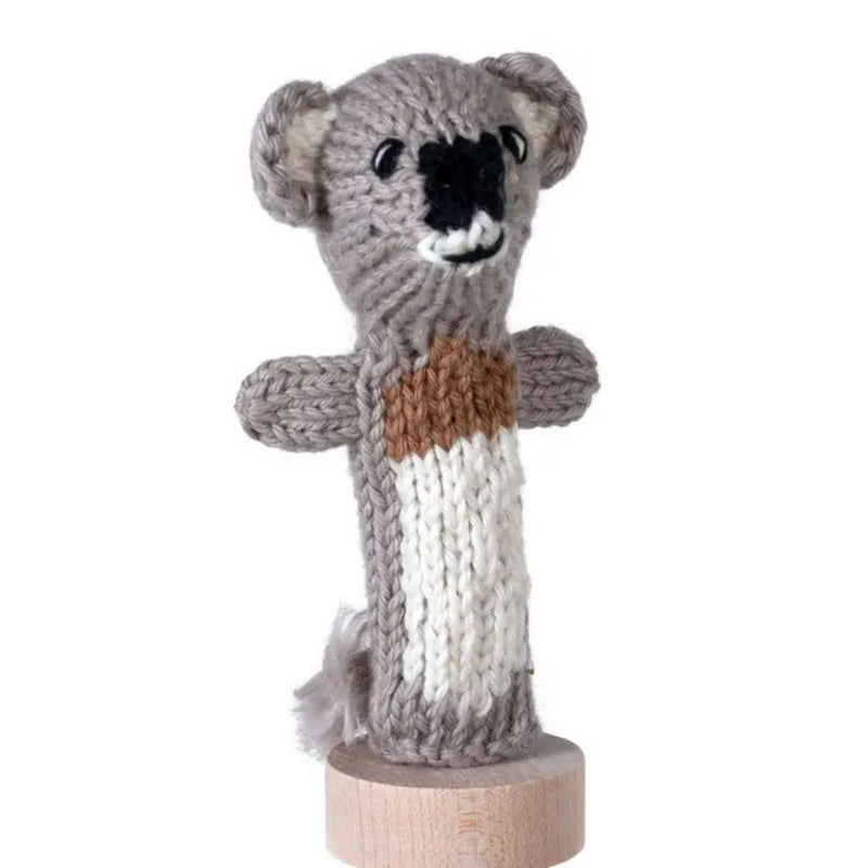 Organic Cotton Finger Puppet - Koala