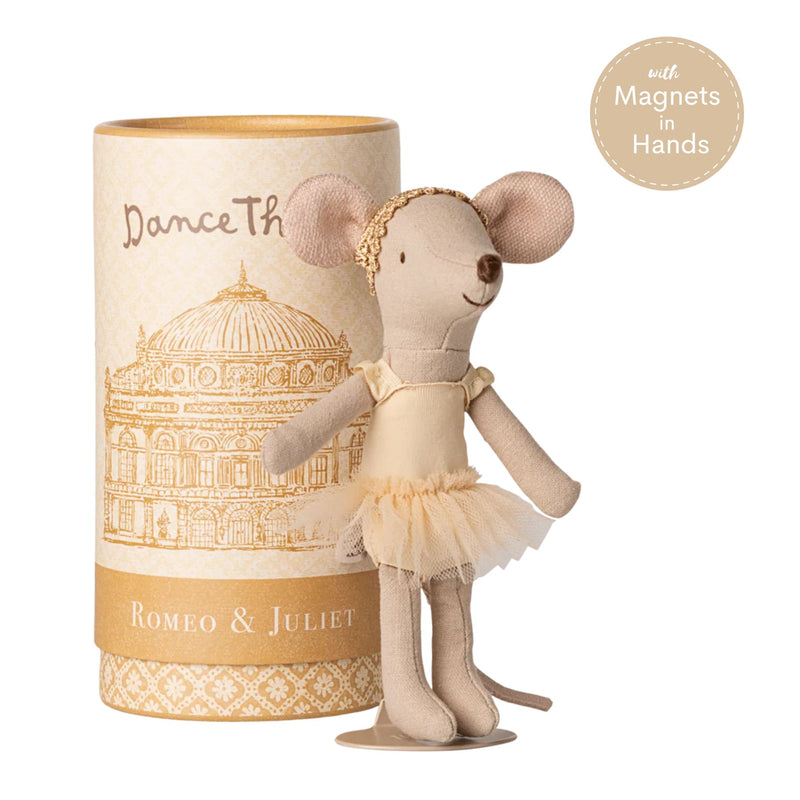 Ballet Dance Mouse, Big Sister with Magnet Hands