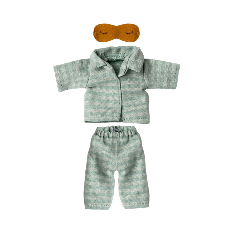 Pyjamas, Dad Mouse - Mint/Sand