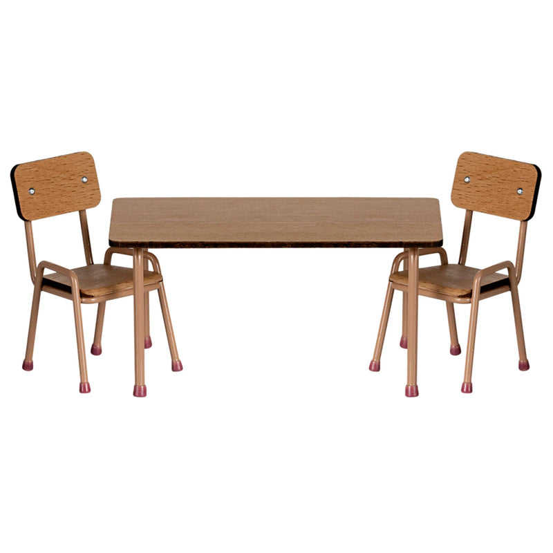 Table and Chair Set, Mouse - Dark Powder