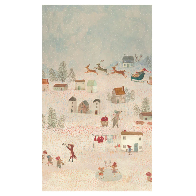 Wrapping Paper, Santa is Coming