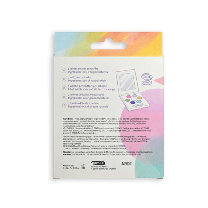 Organic Eyeshadow Palette - 7 Colours