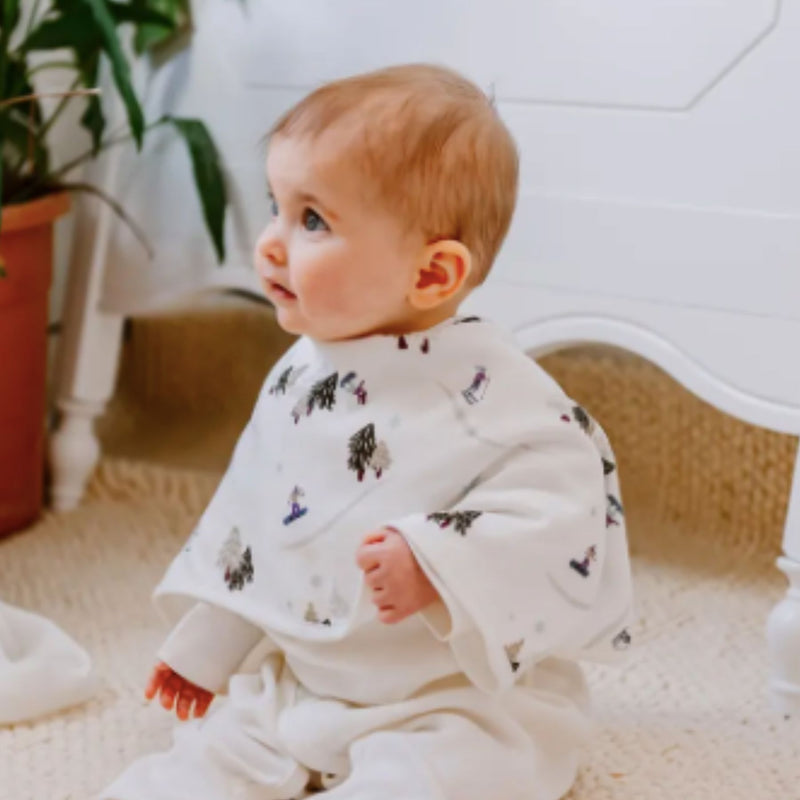 Bamboo Muslin Burp 'n Bib, 2 pack