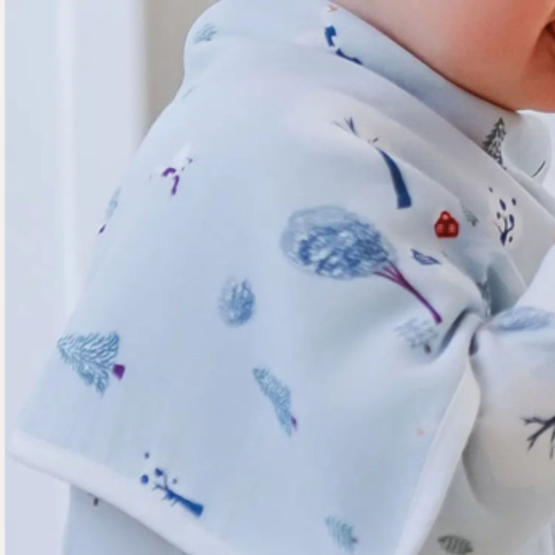 Bamboo Muslin Burp 'n Bib, 2 pack