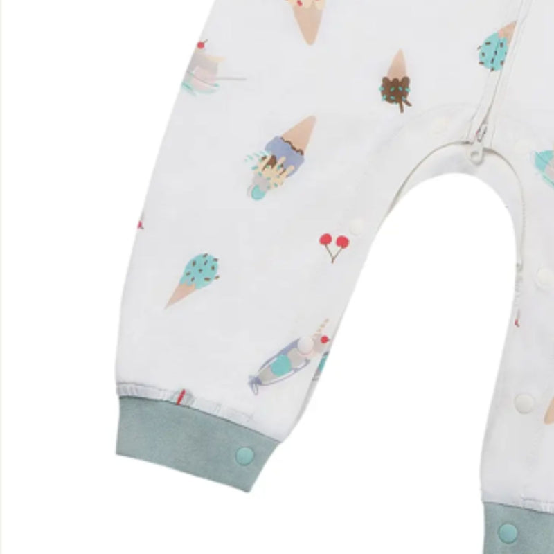 Bamboo Zip Footless Sleeper