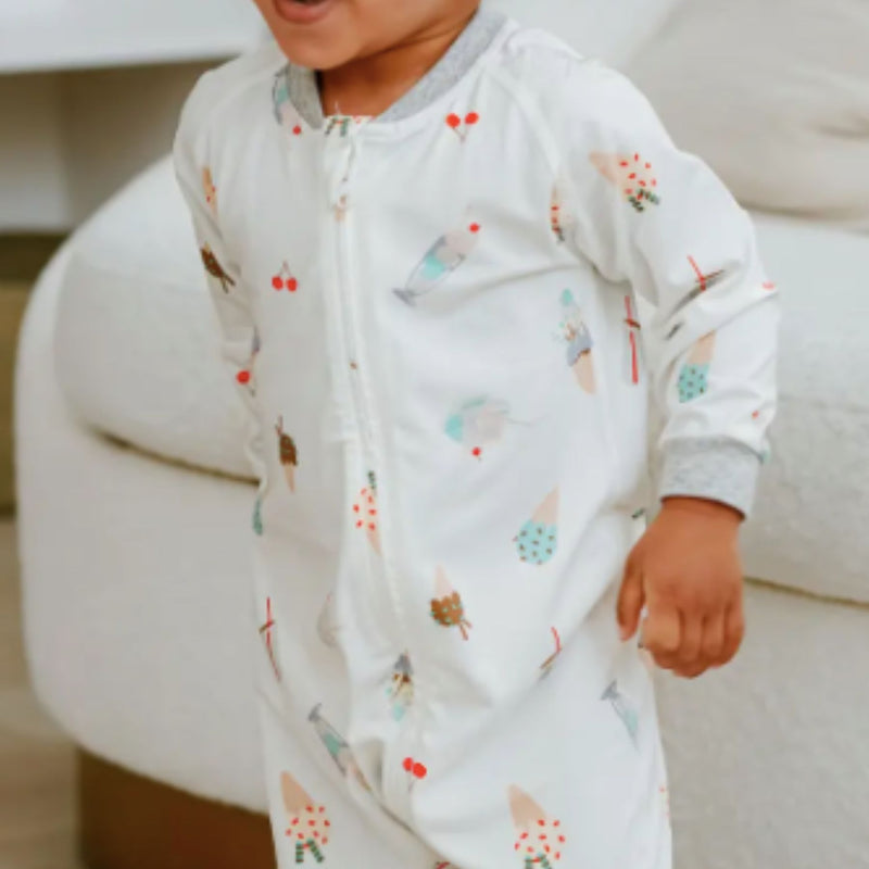 Bamboo Zip Footless Sleeper