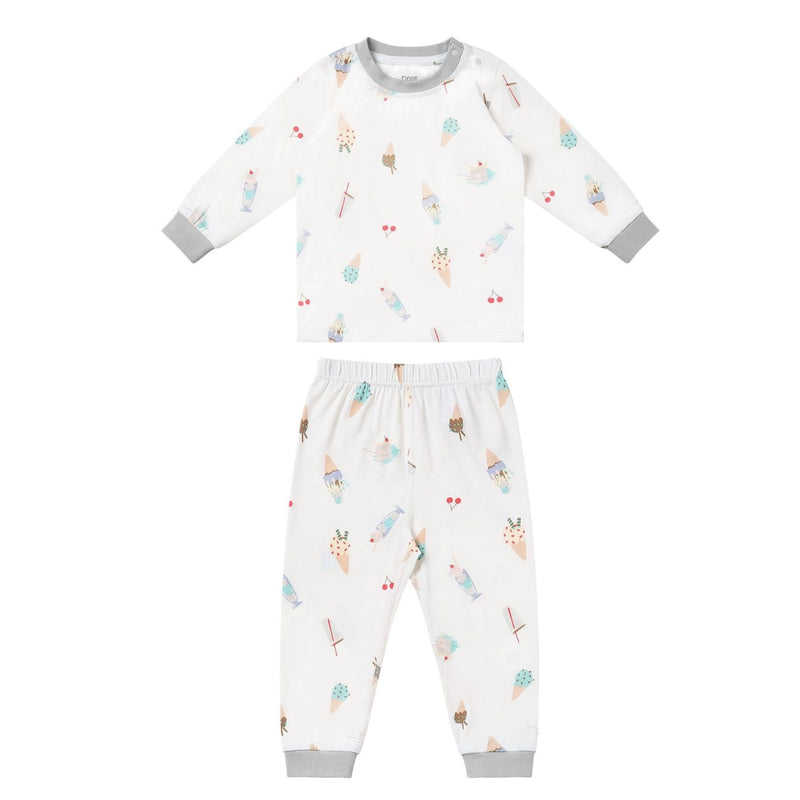 Bamboo Jersey Long Sleeve PJ Set