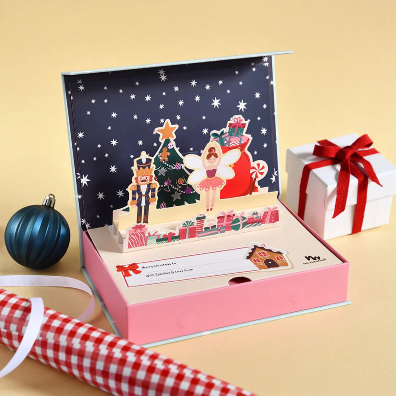 Signature Christmas Pop-Up Natural Kids Makeup Box