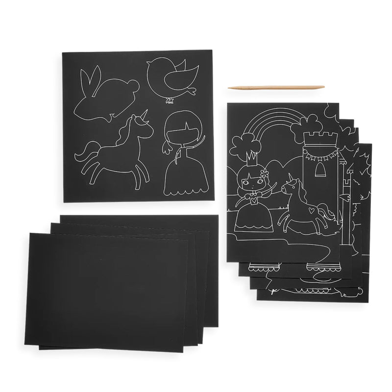Scratch + Scribble Art Kit
