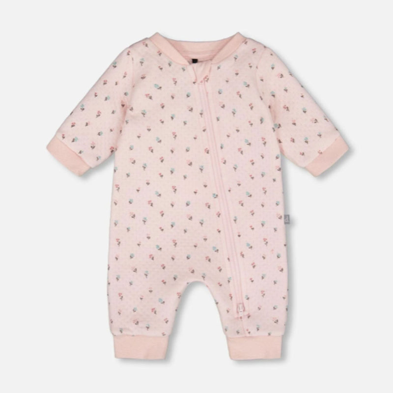 Organic Cotton Quilted Romper
