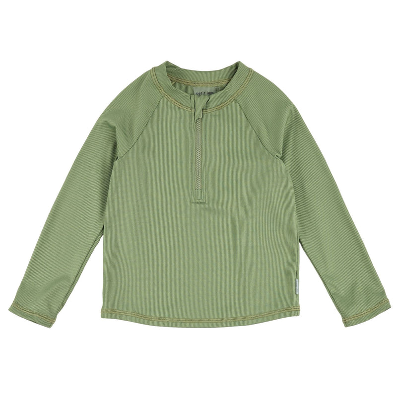 Long Sleeve Pear Ribbed Rashguard