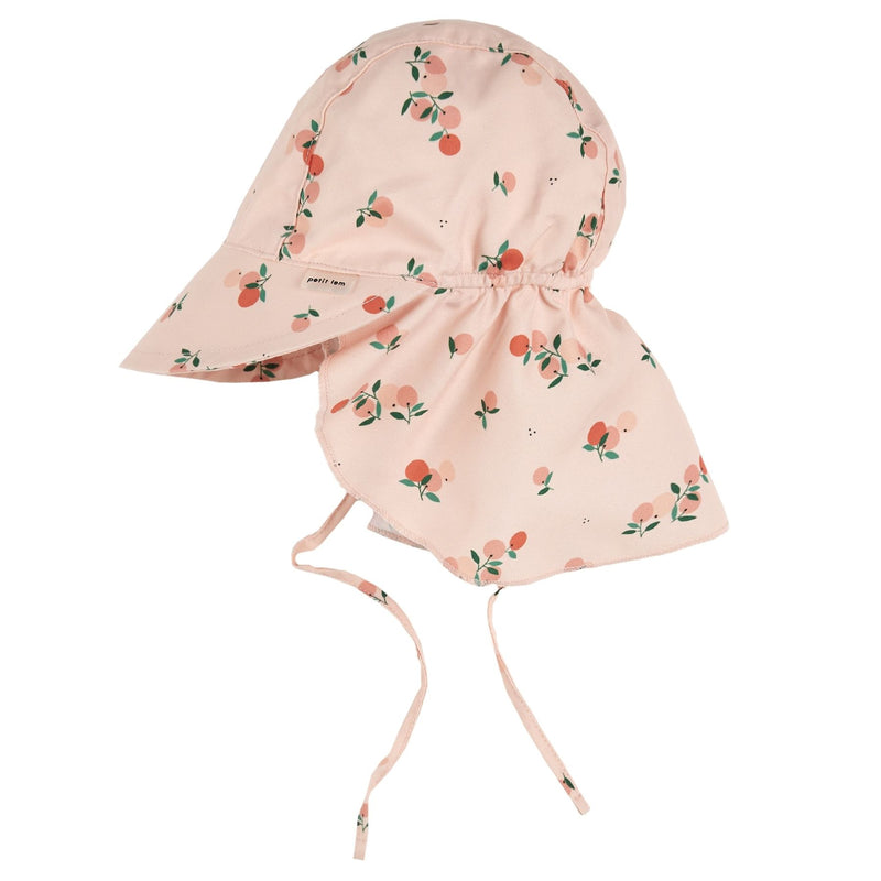 Oranges Print Flap Hat