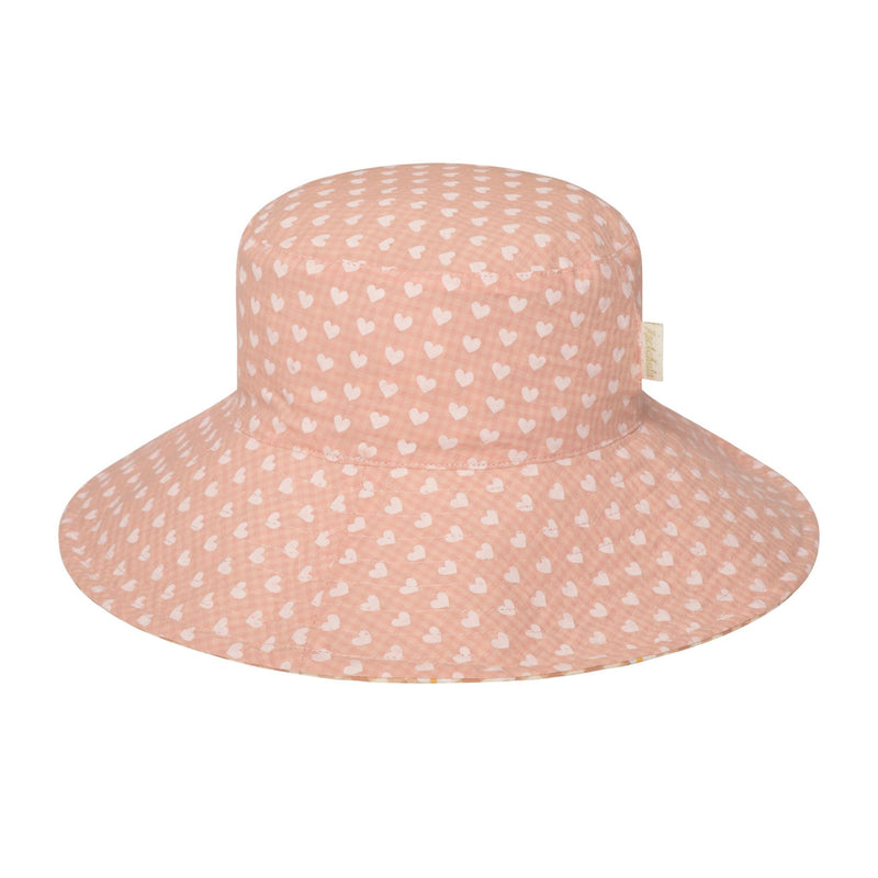 Daisy Gingham Reversible Sun Hat