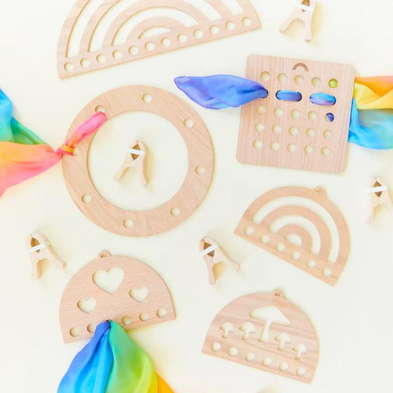 Wooden Playsilk Display