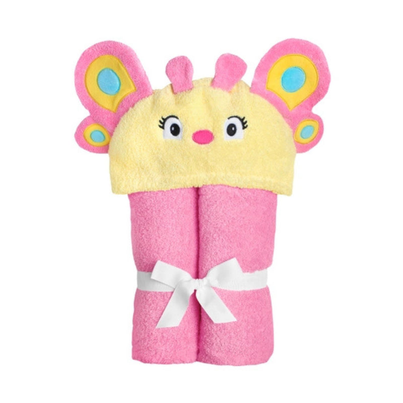 Kids Hooded Towel - Butterfly