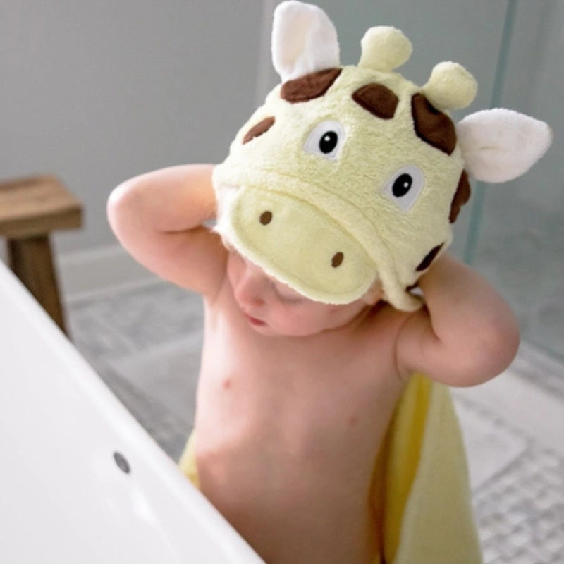 Kids Hooded Towel - Giraffe