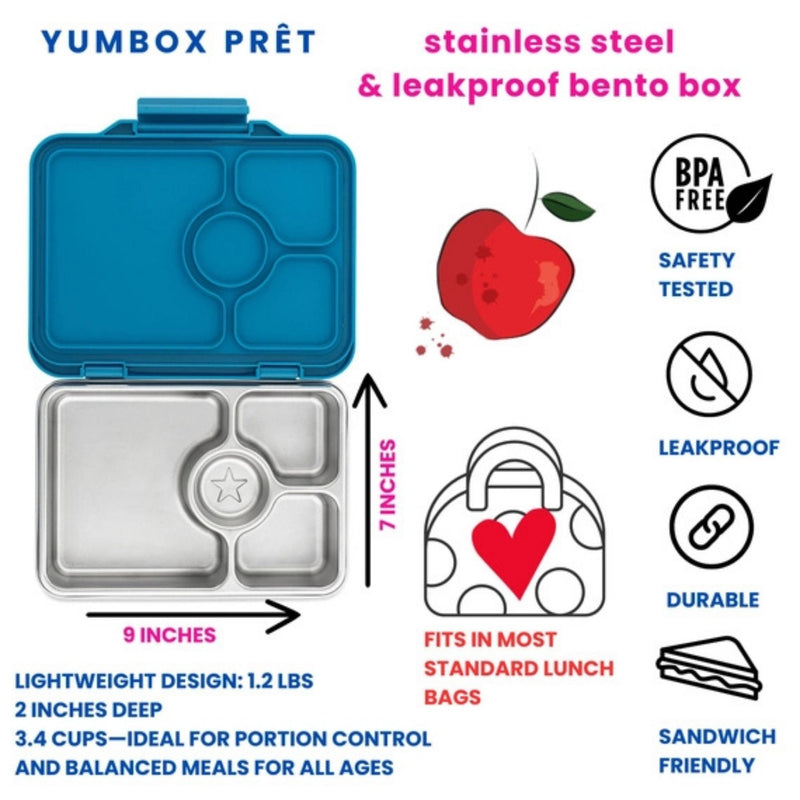 Stainless Steel Leakproof Bento Box - Prêt
