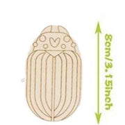 DIY Art Project Wooden Cutouts - In The Garden-Simply Green Baby