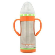 EcoVessel Insulated Sippy Bottle-Simply Green Baby