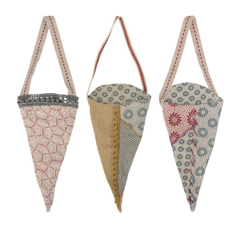 Maileg Christmas Cornet Ornament-Simply Green Baby