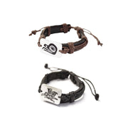 Native Northwest Leather Bracelet-Simply Green Baby