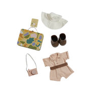 Olli Ella Dinkum Doll Pretend Pack-Simply Green Baby