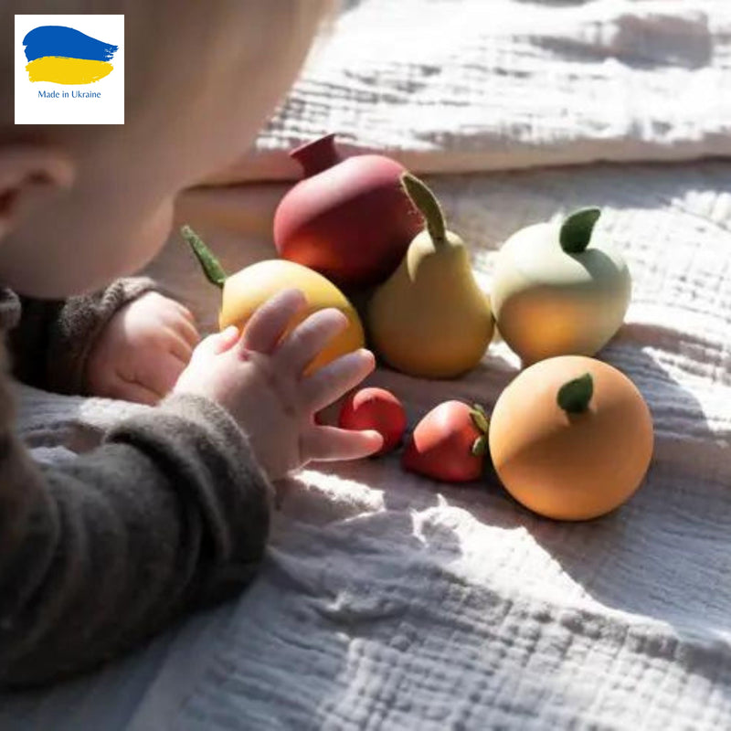Wooden Fruit Play Set, Mini