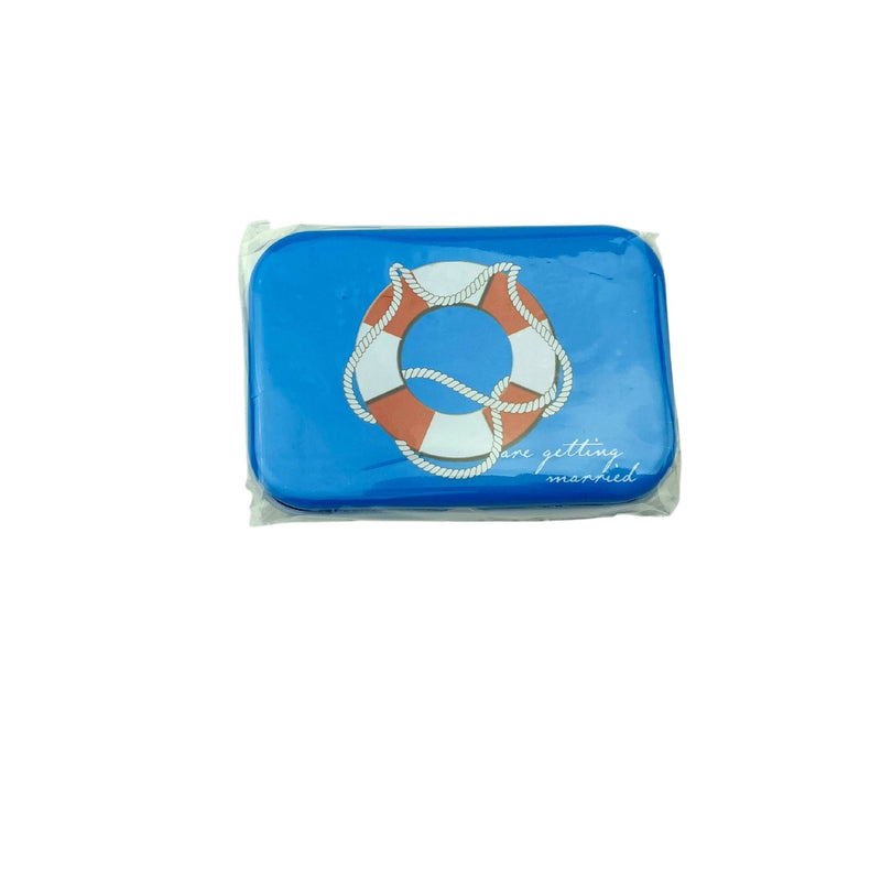 Collectable Rectangular Nautical Tin Boxes