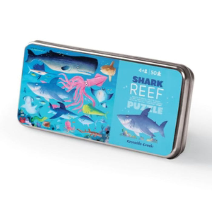 Shark Reef Puzzle in Tin Box