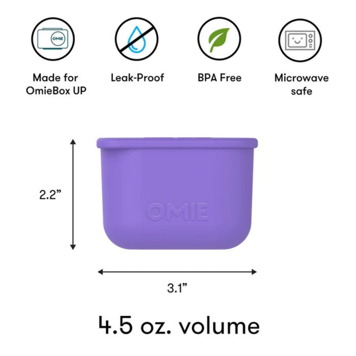 OmieBox UP Silicone Dip Containers