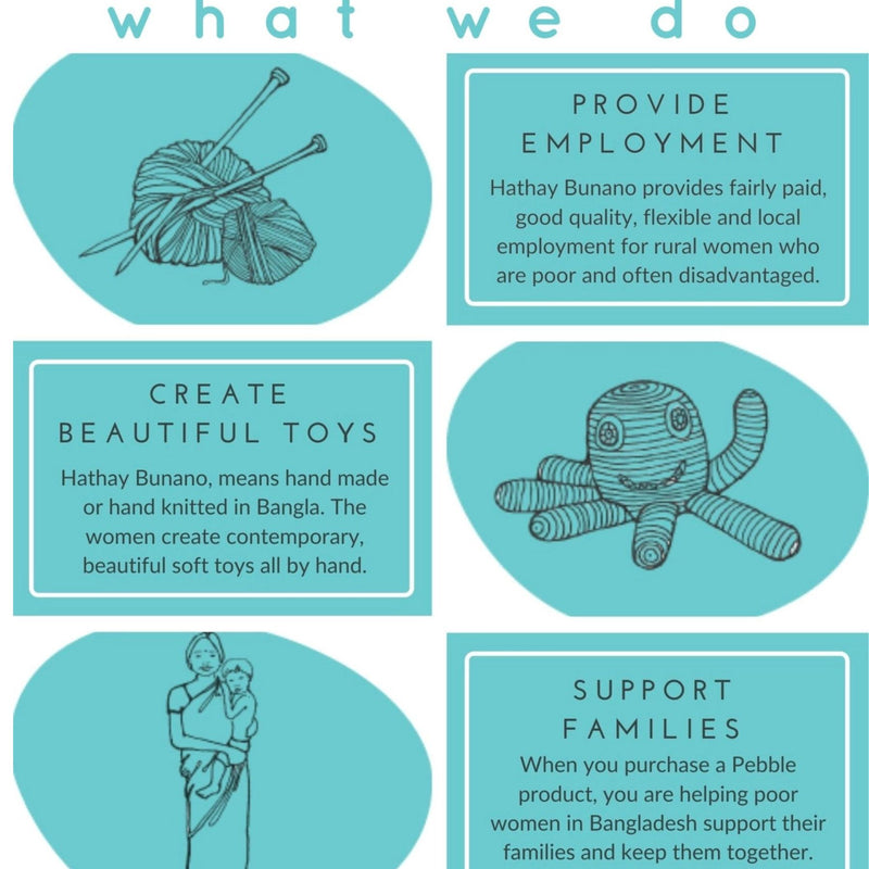 Organic Cotton Charming Snake Rattle