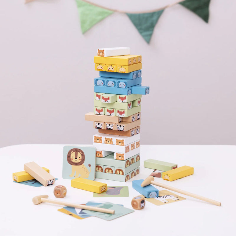 Wooden Stacking Game - Animals