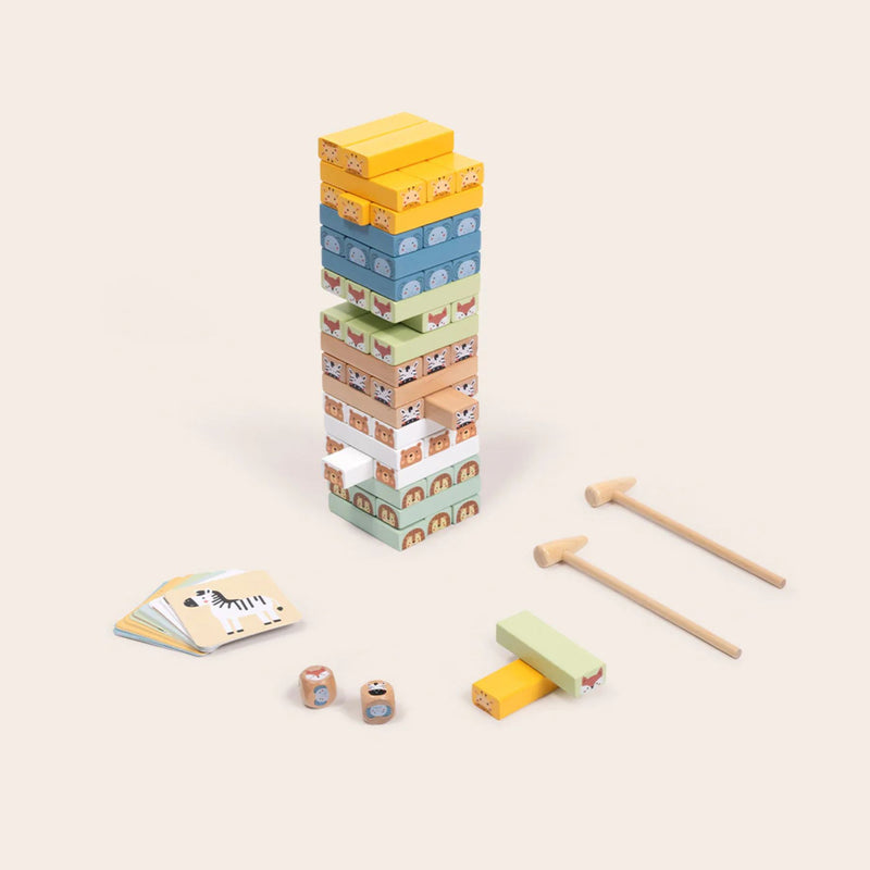 Wooden Stacking Game - Animals