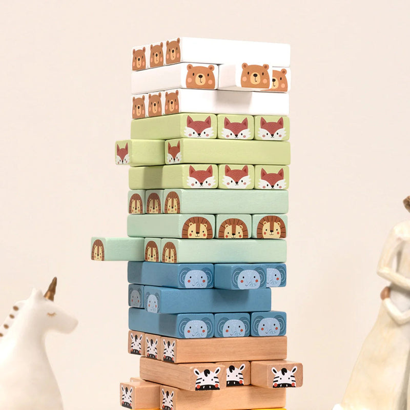 Wooden Stacking Game - Animals