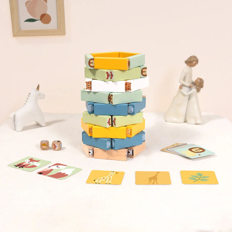 Wooden Stacking Game - Animals