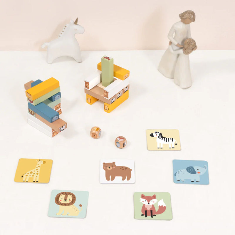 Wooden Stacking Game - Animals