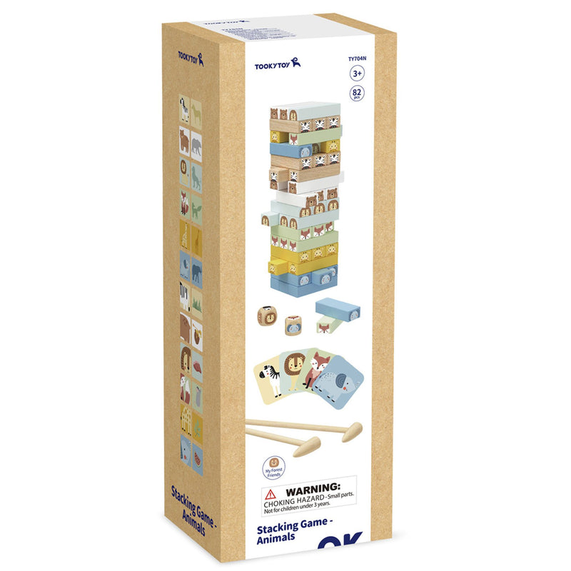 Wooden Stacking Game - Animals