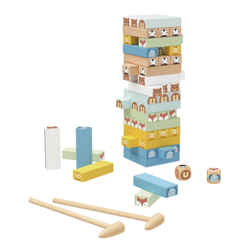 Wooden Stacking Game - Animals